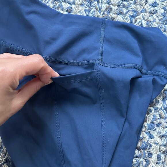 Tracksmith Allston Tights Women's Small Navy - Picture 3 of 3